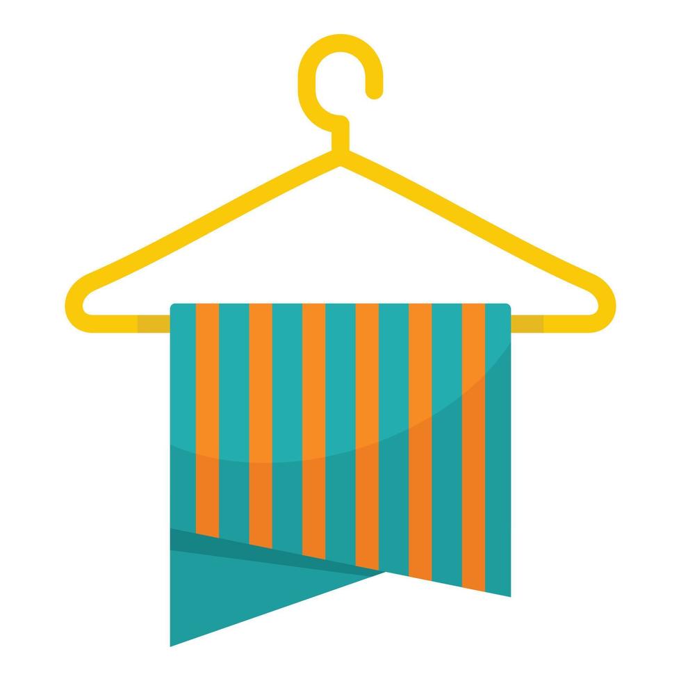 Hanger icon, flat style vector
