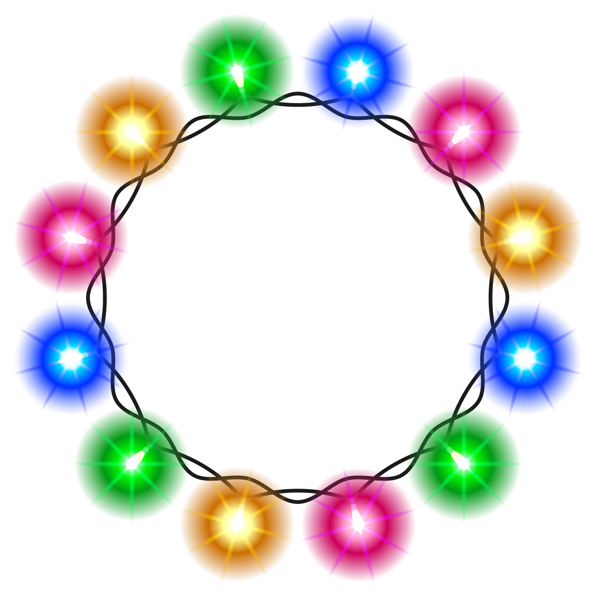 Light Bulbs Wire Frame. 14576867 PNG