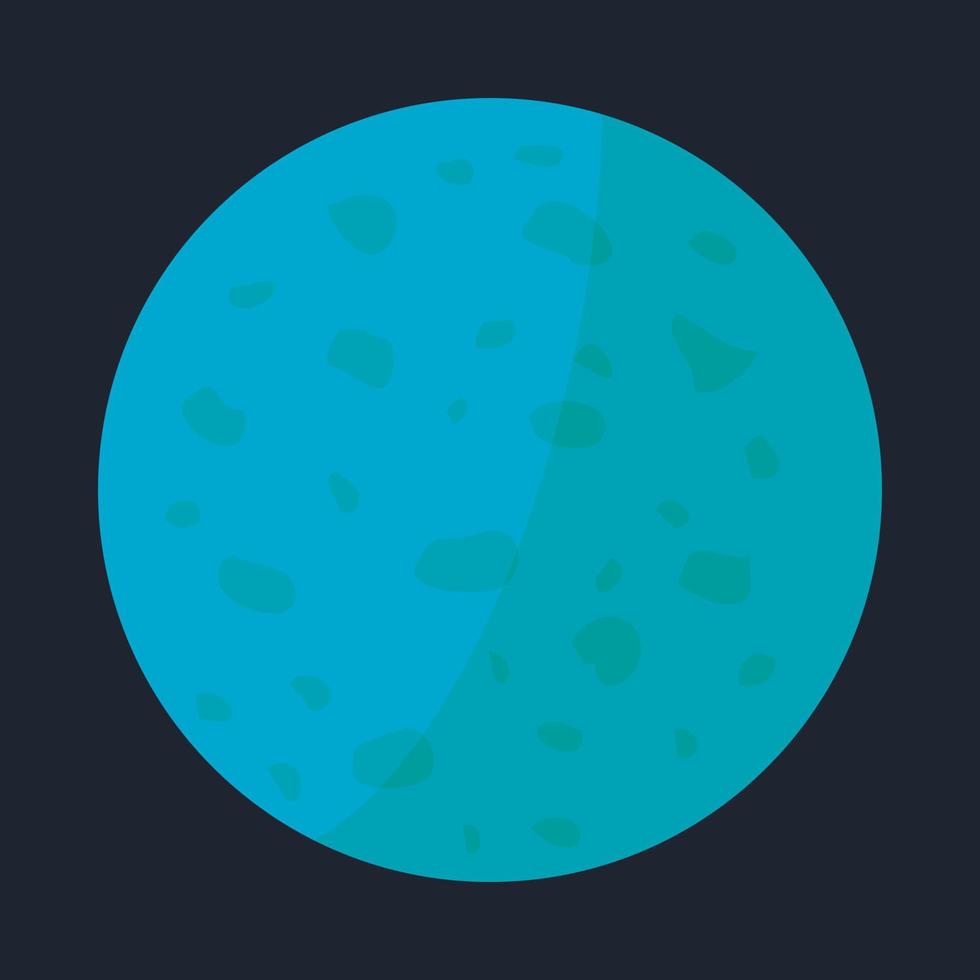 Venus planet icon, cartoon style vector