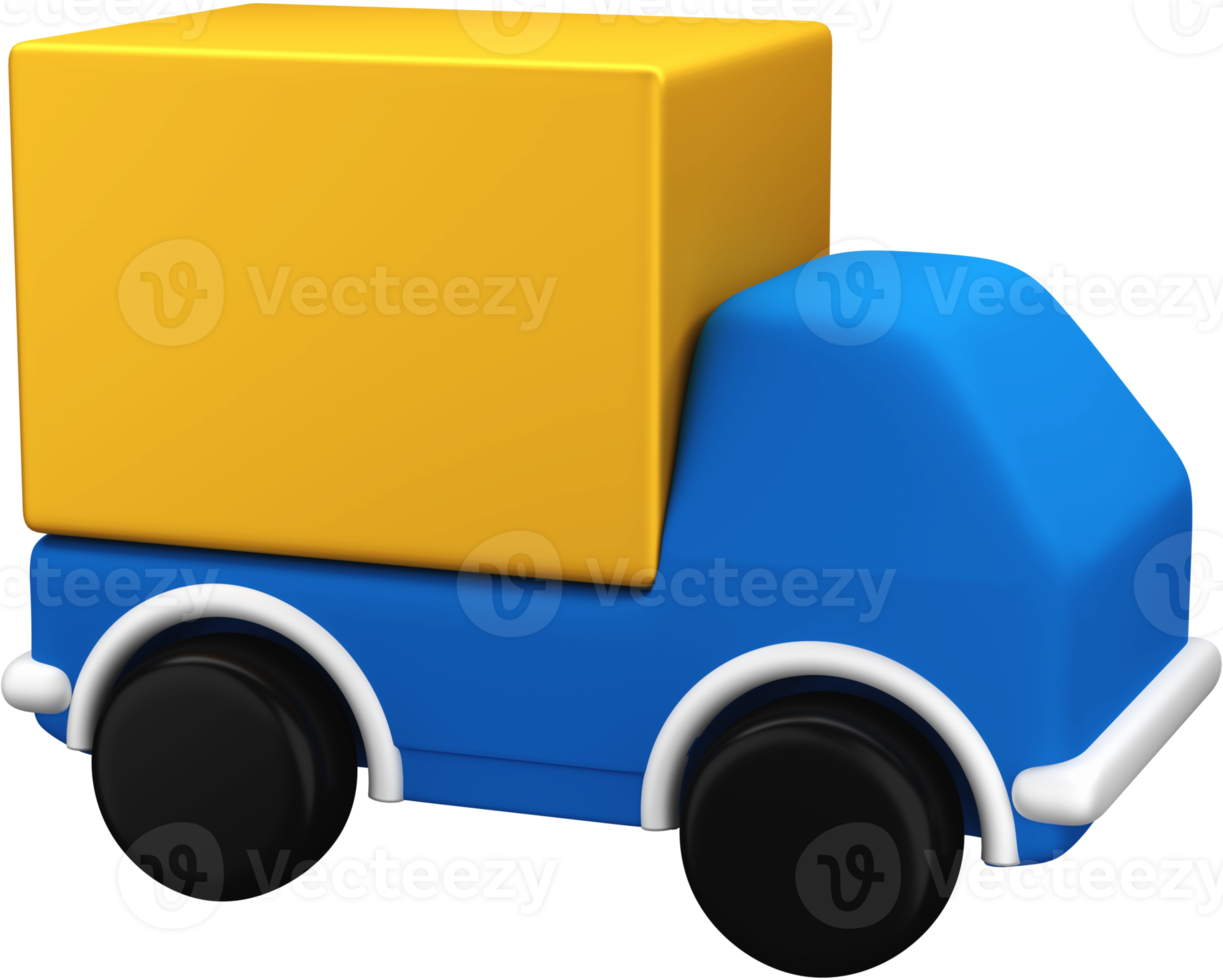 Truck 3D icon. png