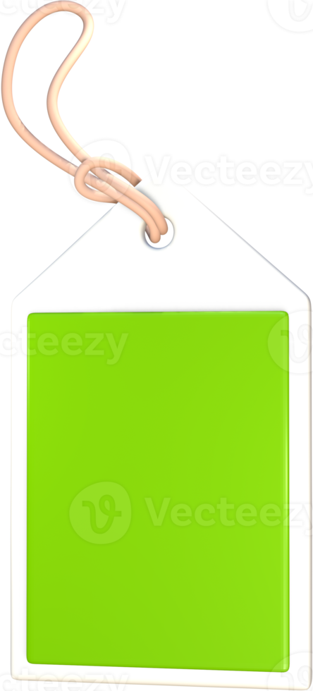 Tag label 3D icon. png