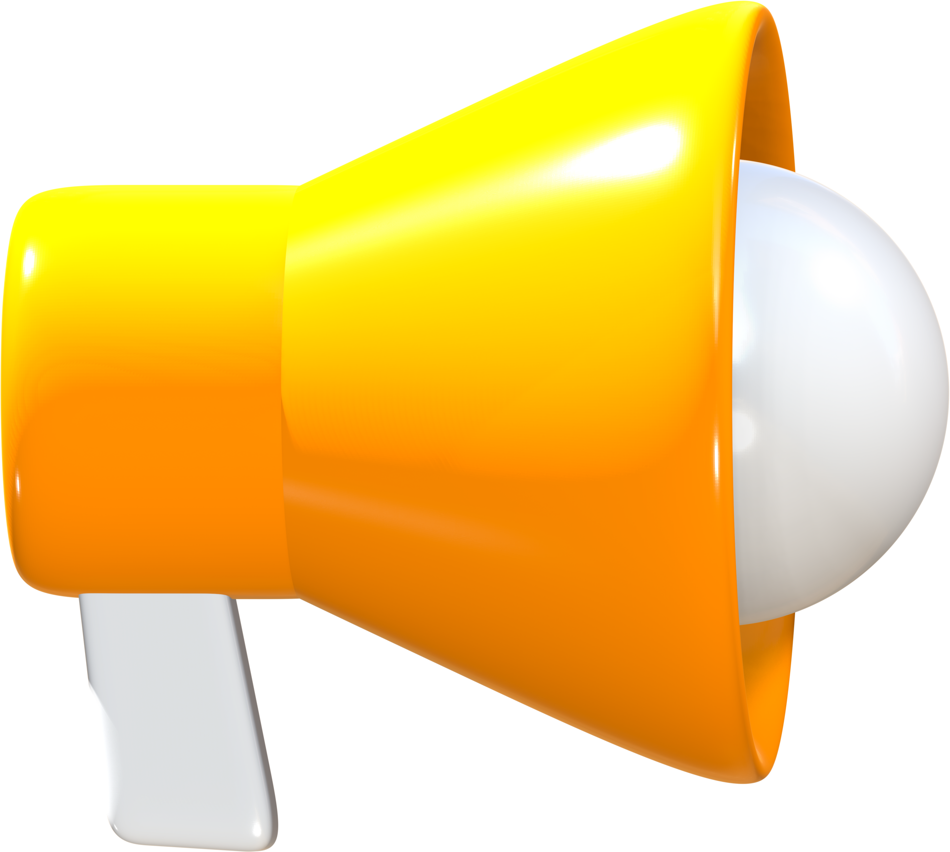 Megaphone 3D icon. 14577331 PNG