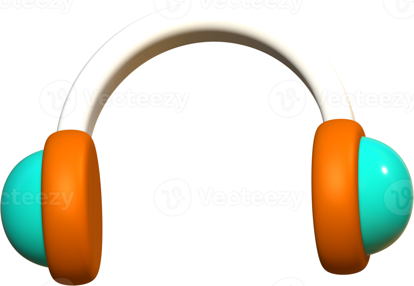 Headphone 3D icon. 14577333 PNG