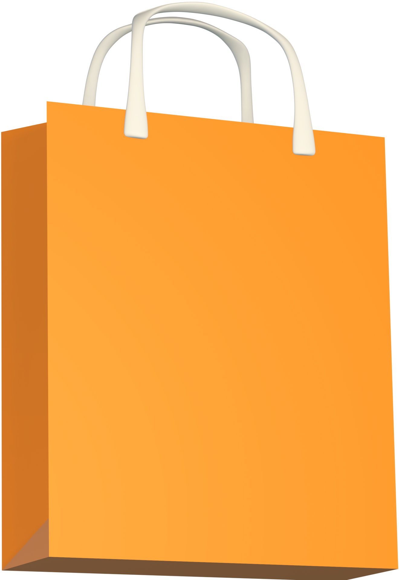 Paper bag 3D icon. 14577348 PNG