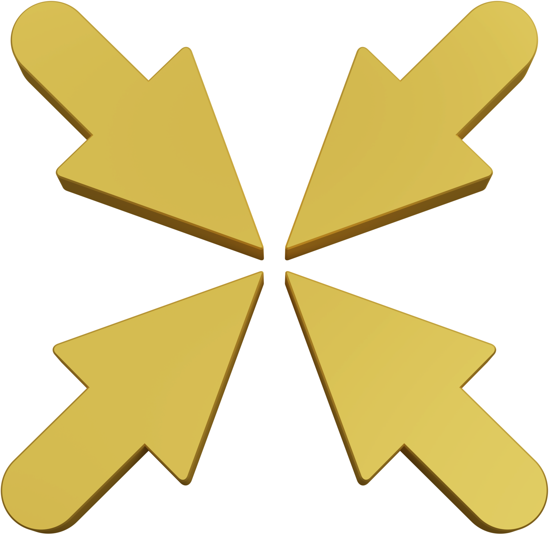 Arrow 3D icon. 14577460 PNG