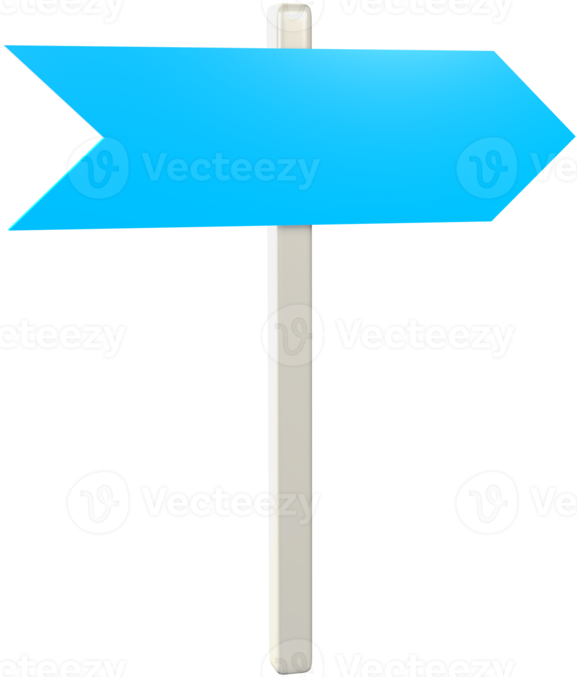 Signpost 3D icon. 14577471 PNG