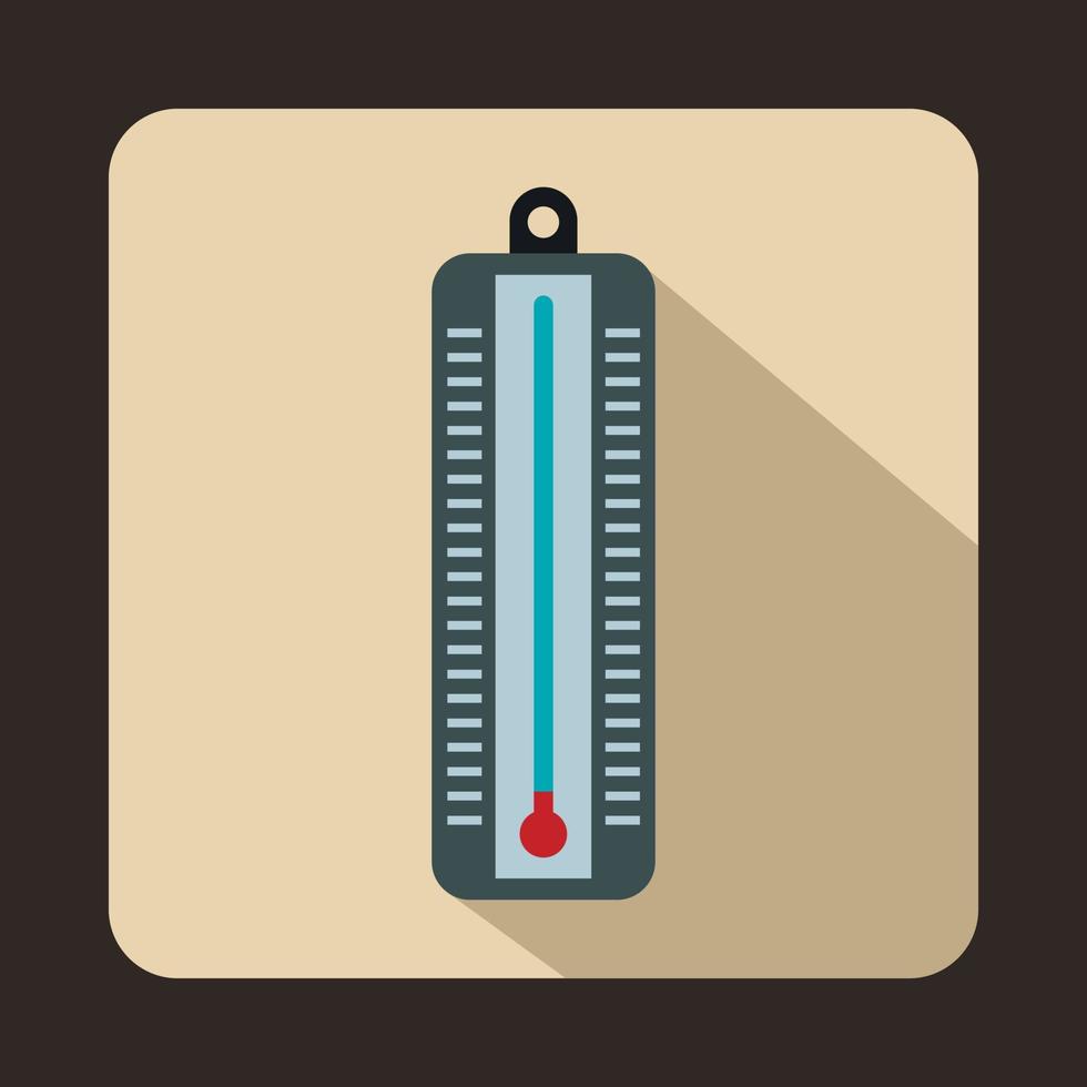 Thermometer indicates low temperature icon vector