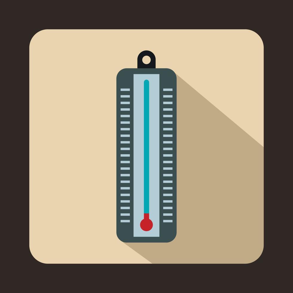 termómetro indica icono de baja temperatura vector