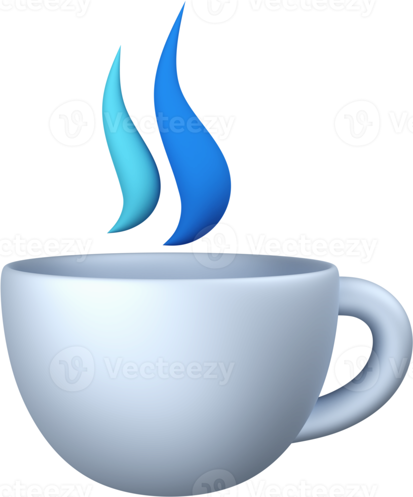 Kaffeetasse 3D-Symbol. png