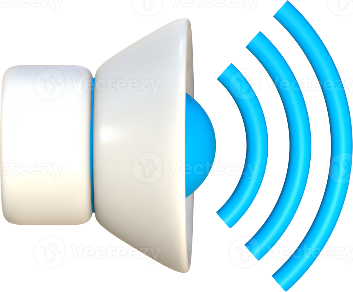 Speaker 3D icon. 14577644 PNG