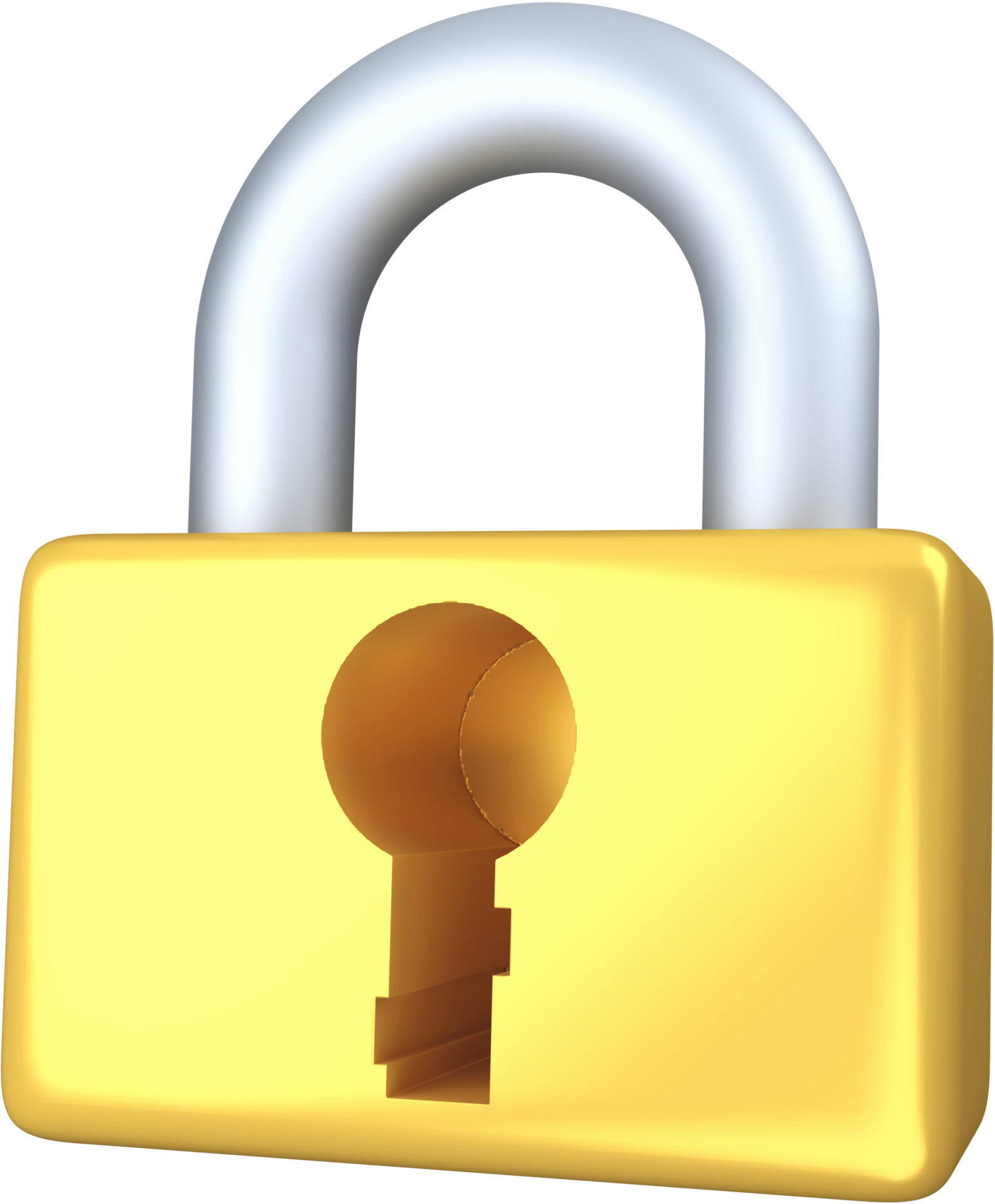 Key 3D icon. 14577651 PNG