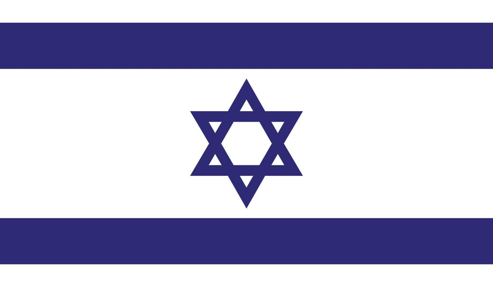 Israel flag image vector