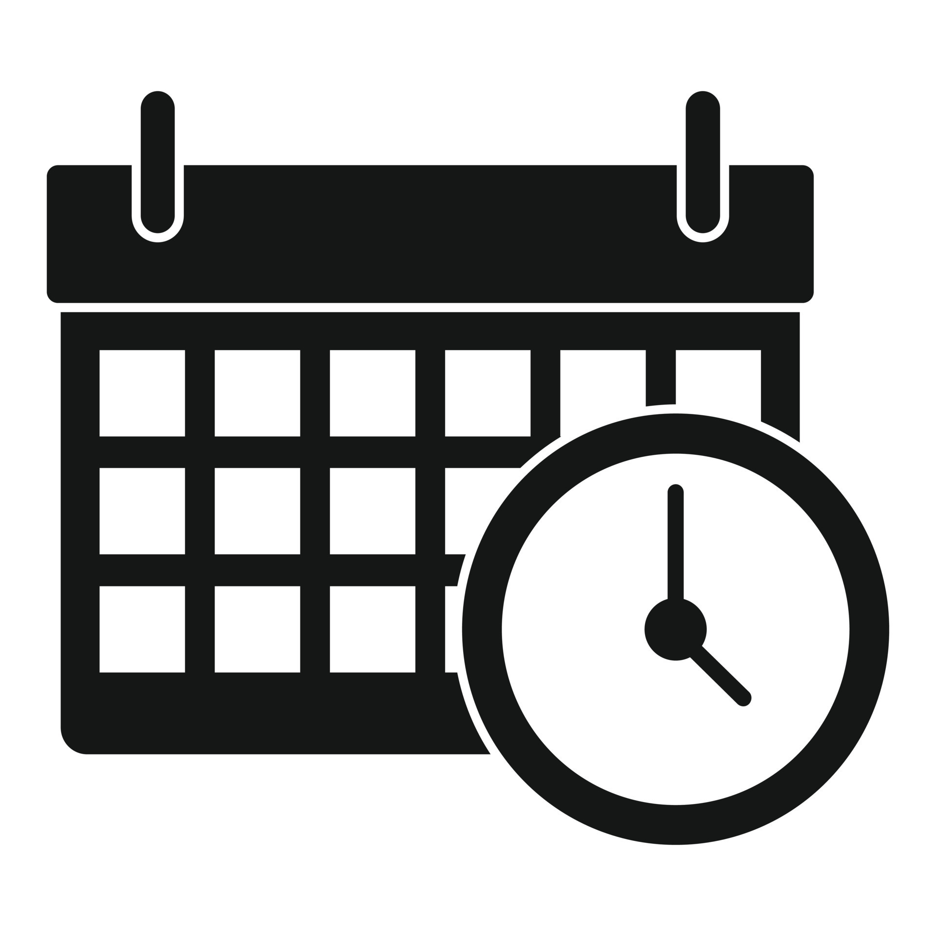 icono de reloj de tiempo de calendario, estilo simple 14577746 Vector en Vecteezy