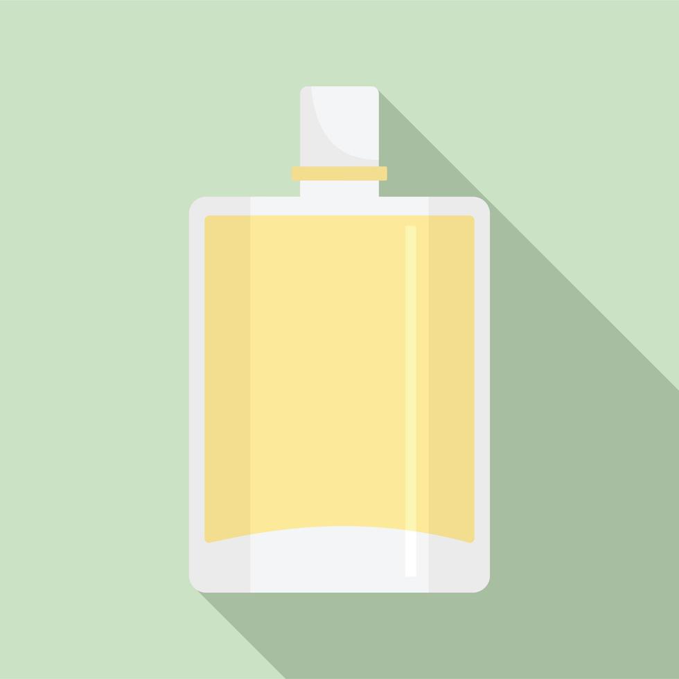 Lime perfume icon, flat style vector