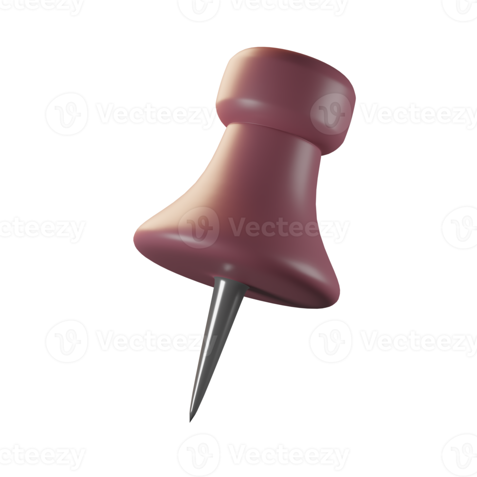pin 3d icon in Isometric view png