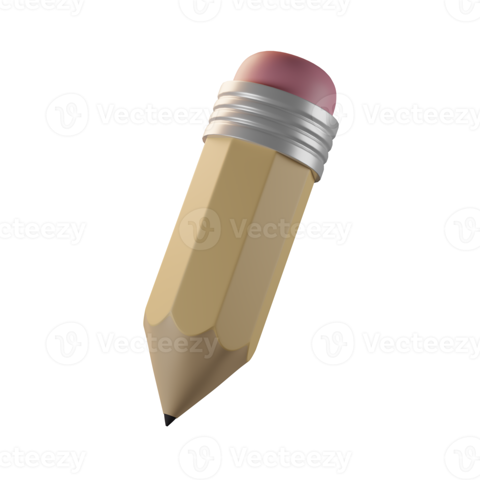 pencil 3d icon in Isometric view png