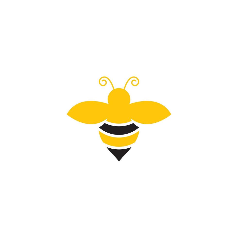 Bee logo images vector