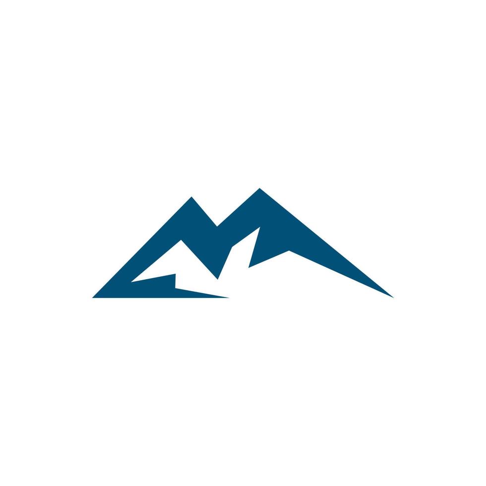 imagenes de logo de montaña vector