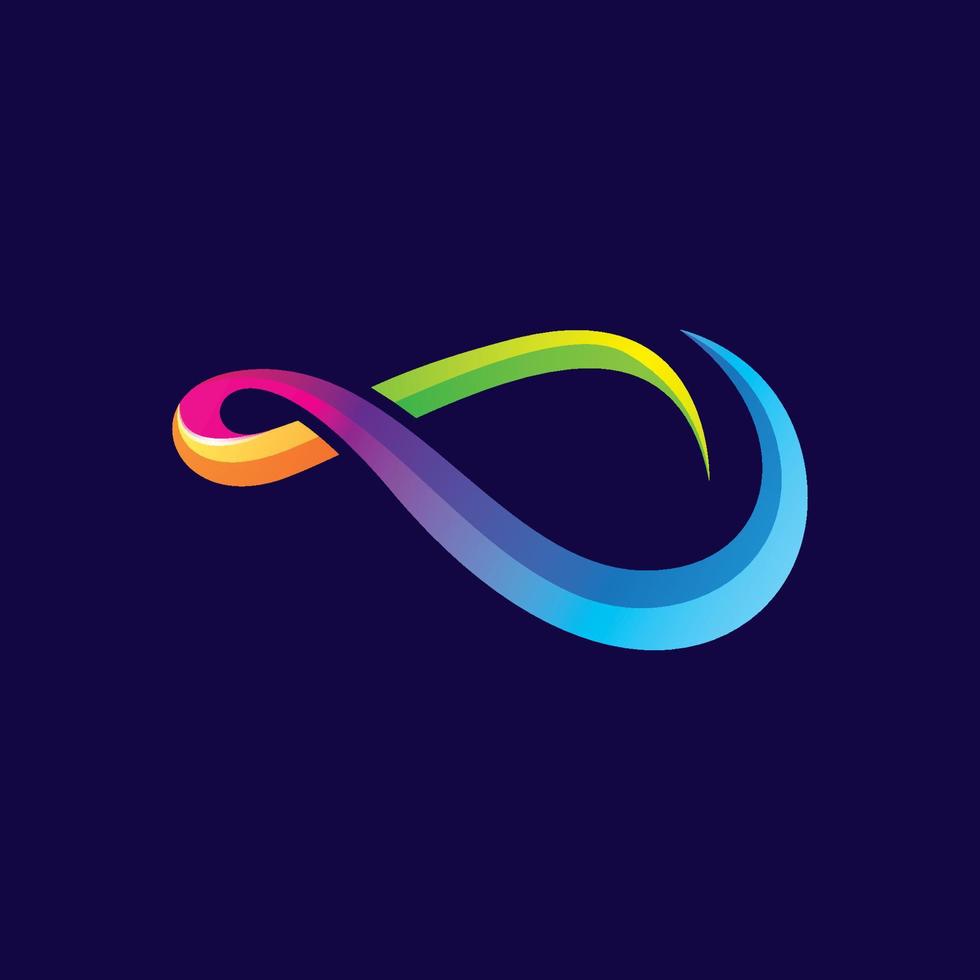 Infinity logo images vector