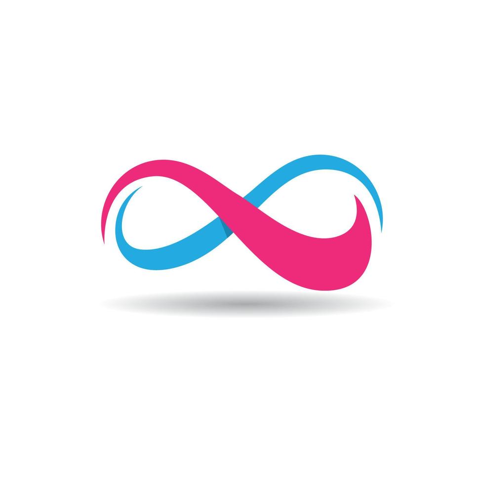 Infinity logo images vector