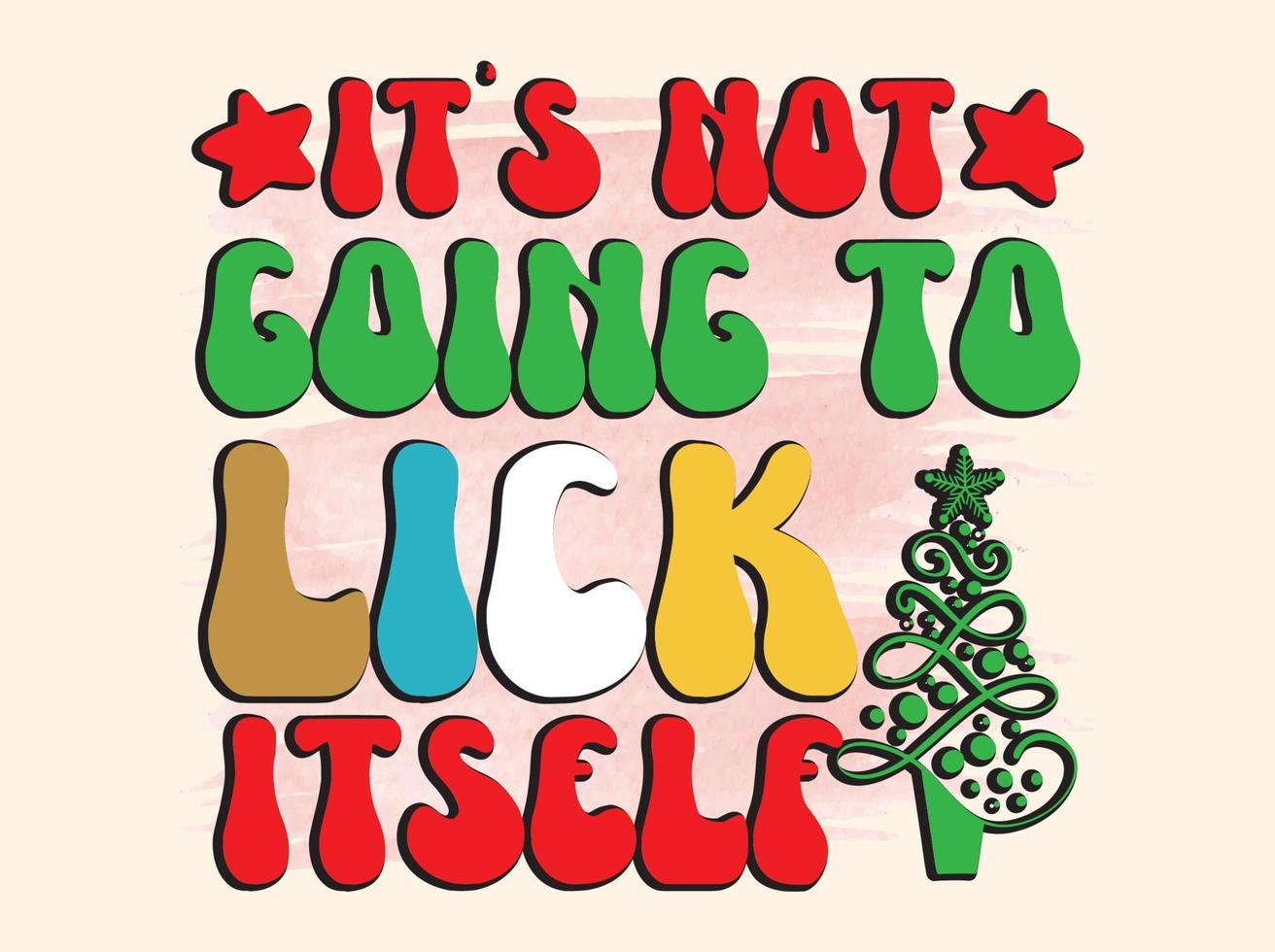 Christmas T-shirt Design vector