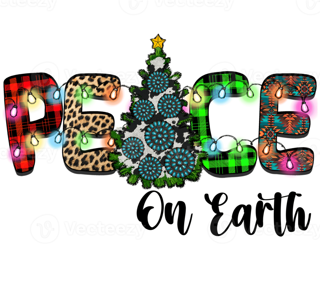 Peace on Earth Christmas png