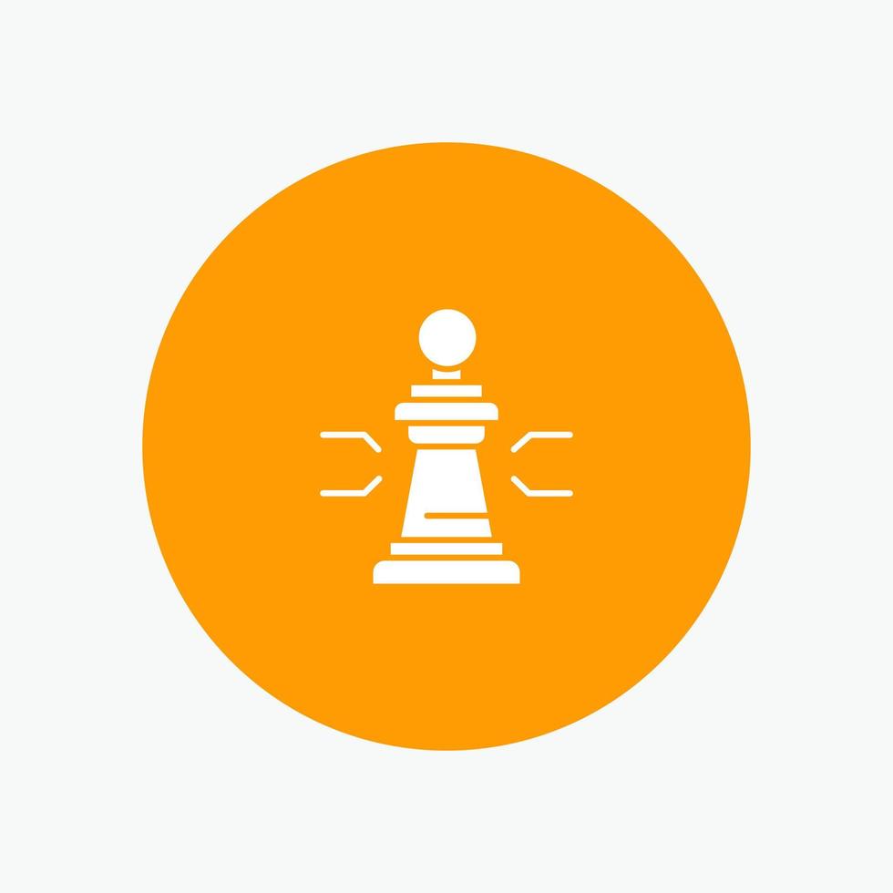 Chess Advantage Business Figures Game Strategy Tactic vector