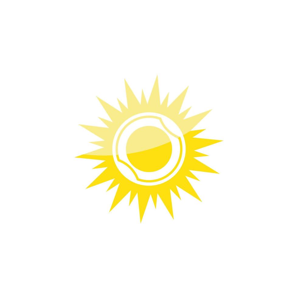 Sun vector illustration icon