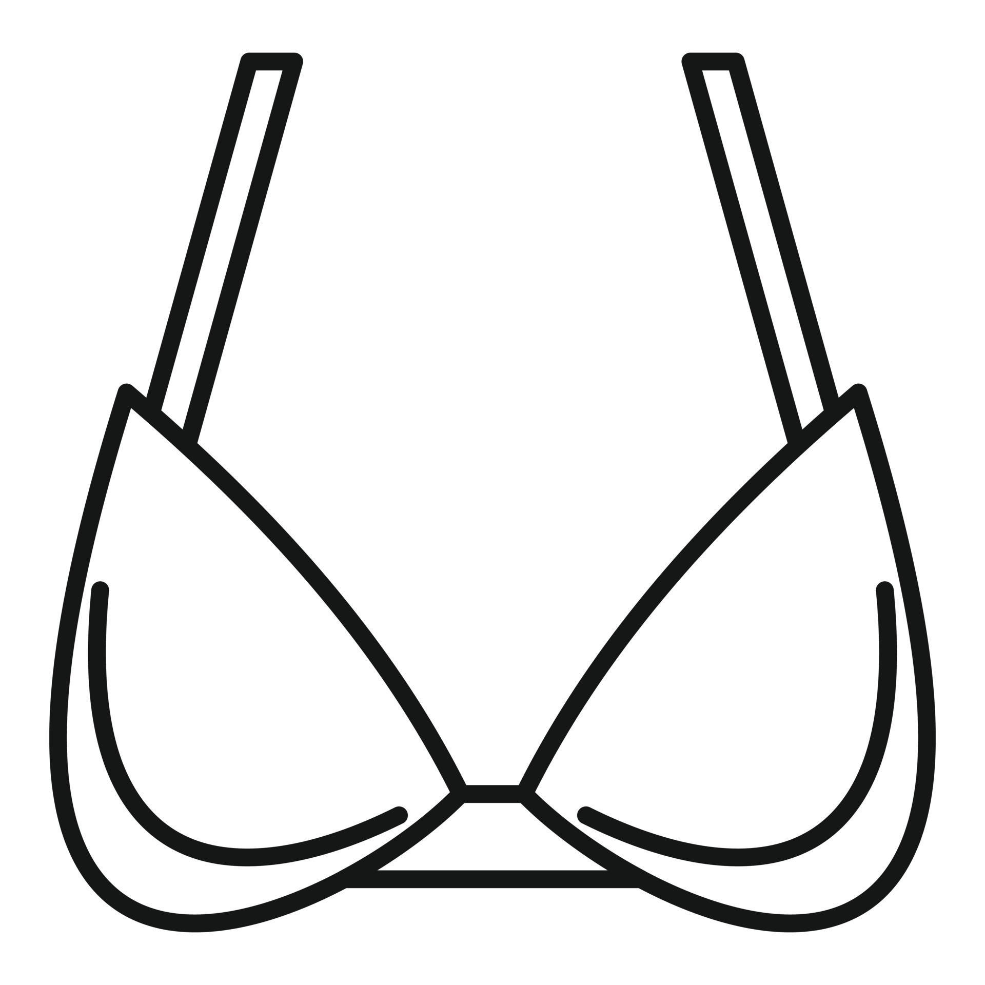 Sexy bra icon, outline style 14580892 Vector Art at Vecteezy