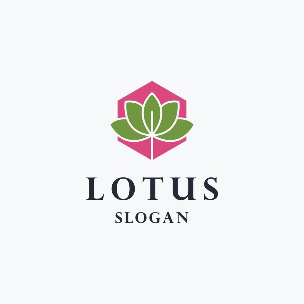 Elegant Lotus Logo Design, Creative modern Logos Designs Vector Illustration Template