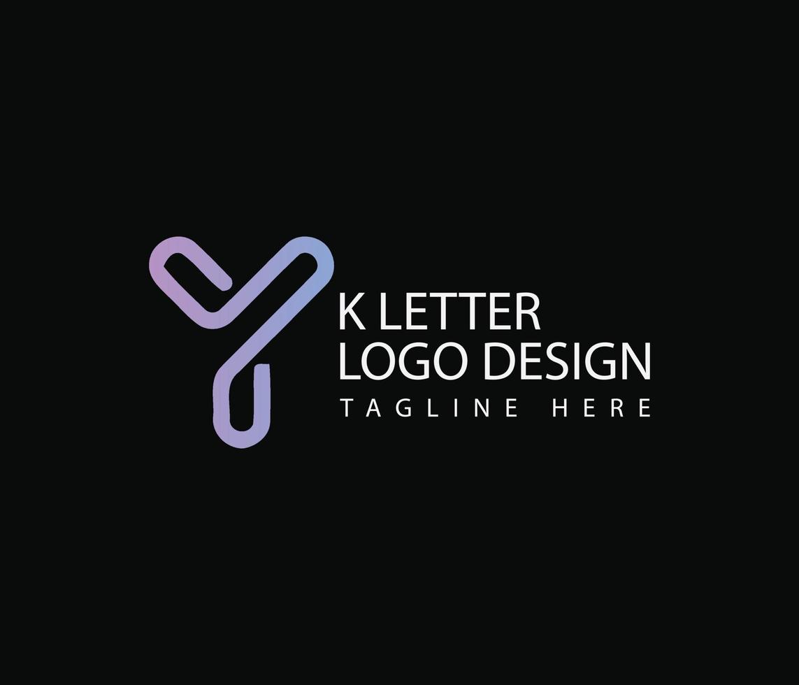 diseño de logotipo de letra y abstracto corporativo empresarial vector