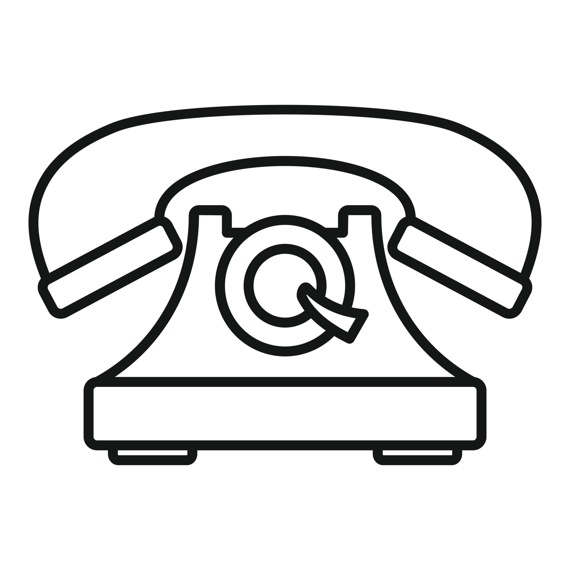 House phone icon, outline style 14581643 Vector Art at Vecteezy