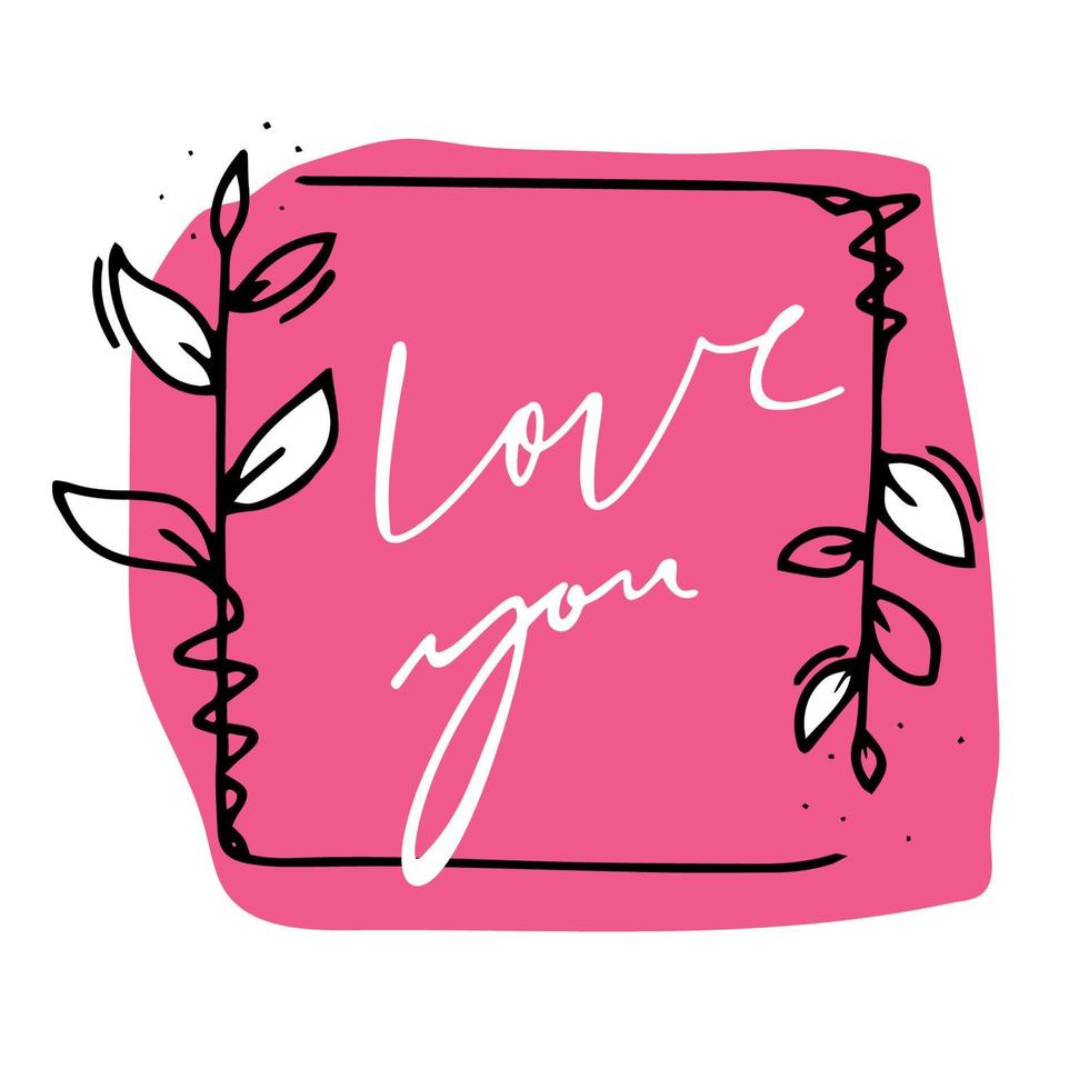 love you Hand drawn line sketch set. Vector circular scribble doodle round circles for message note mark design element. Pencil or pen graffiti bubble or ball draft illustration.