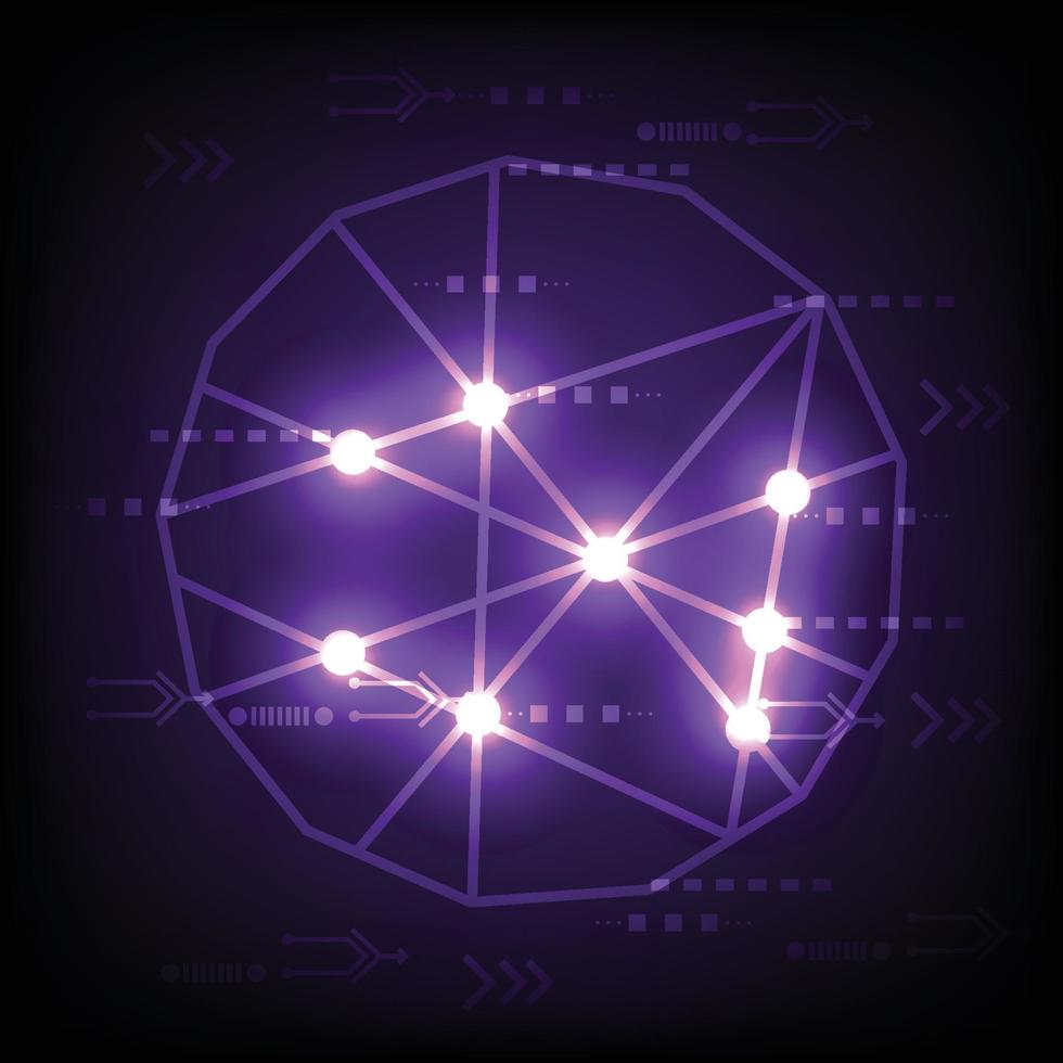 technology  digital background vector