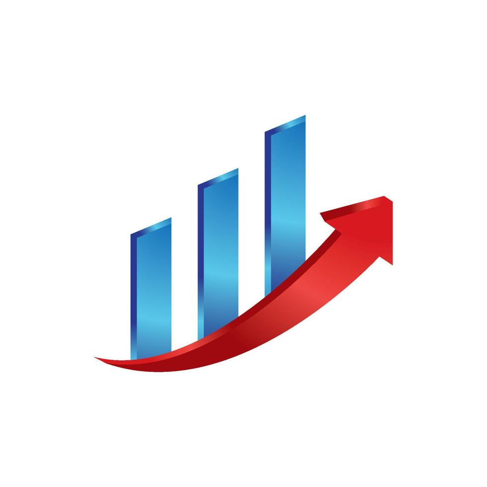 Business finance logo design vector