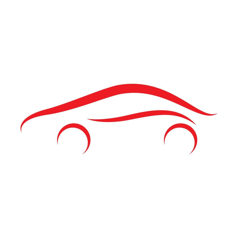 Ilustración de imágenes de logo de coche vector