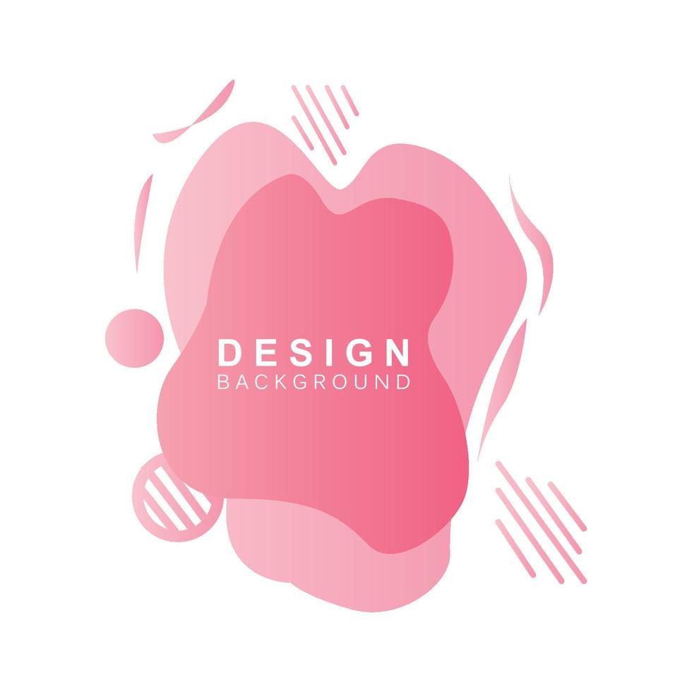 Liquid Background, Gradient Bubble Vector, Logo Template Banner And Abstract Wallpaper Poster vector