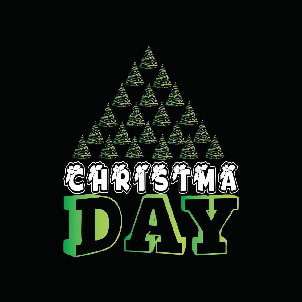 Christmas Day vector t-shirt template. Christmas t-shirt design. Can be used for Print mugs, sticker designs, greeting cards, posters, bags, and t-shirts.