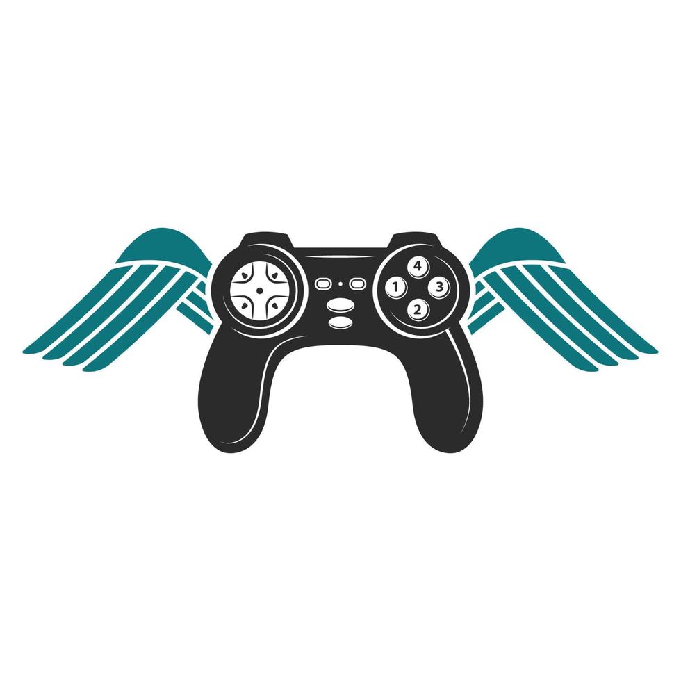 Video Gaming T Shirt Design game controller doodle Vector art of joystick. Doodle style vector gamepad.