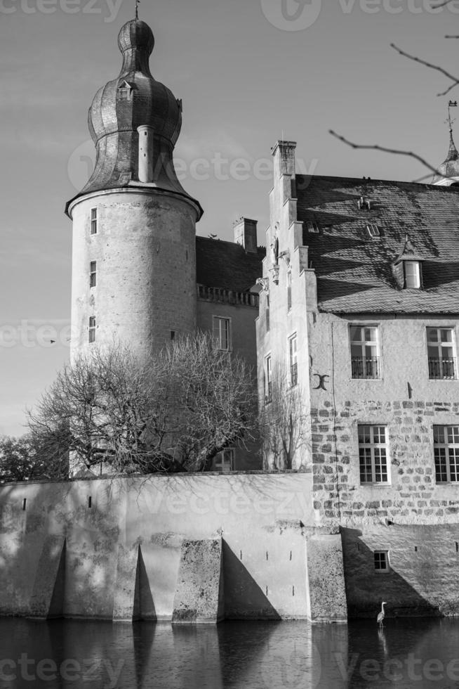 autumn time at ta german castle photo