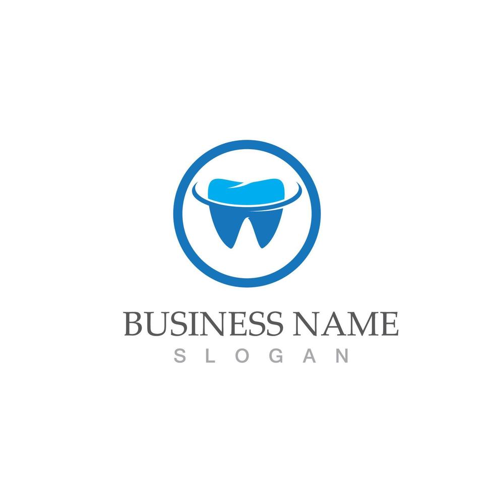 Dental logo template vector illustration