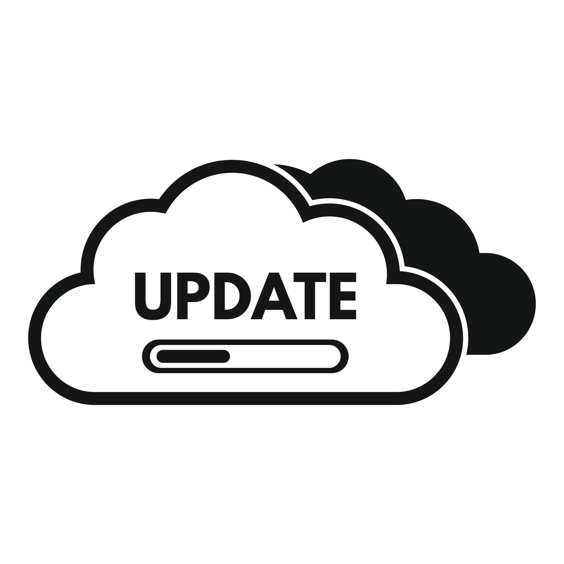 icono de actualización de datos en la nube, estilo simple 14584268 