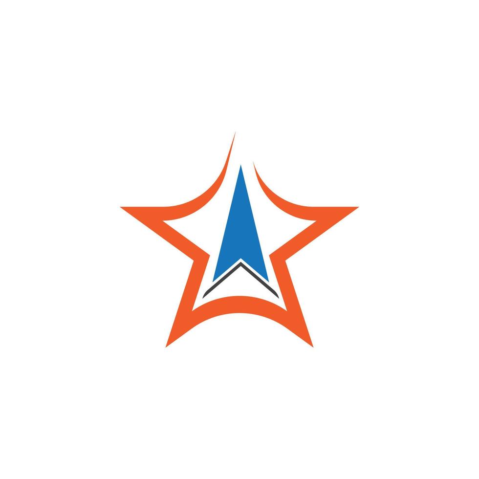 Star icon template vector