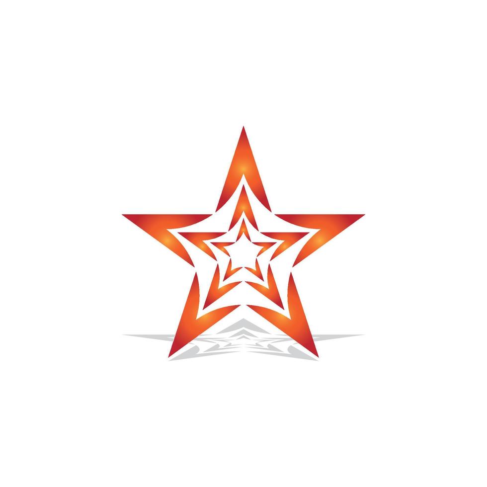 Star icon template vector