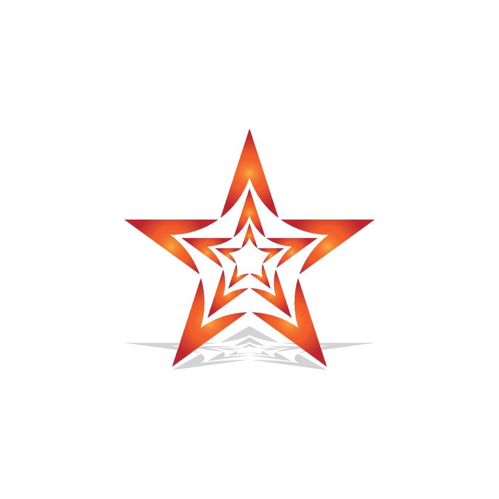 Star icon template vector