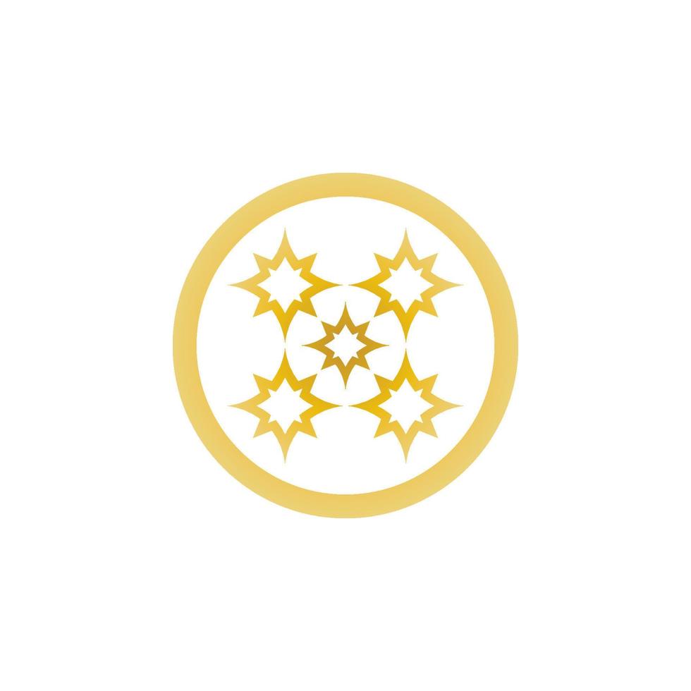 Star icon template vector