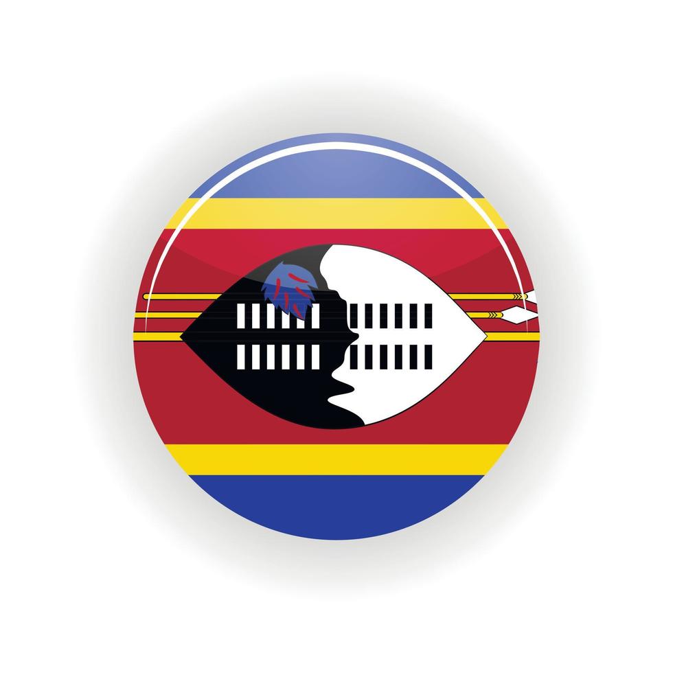 Swaziland icon circle vector