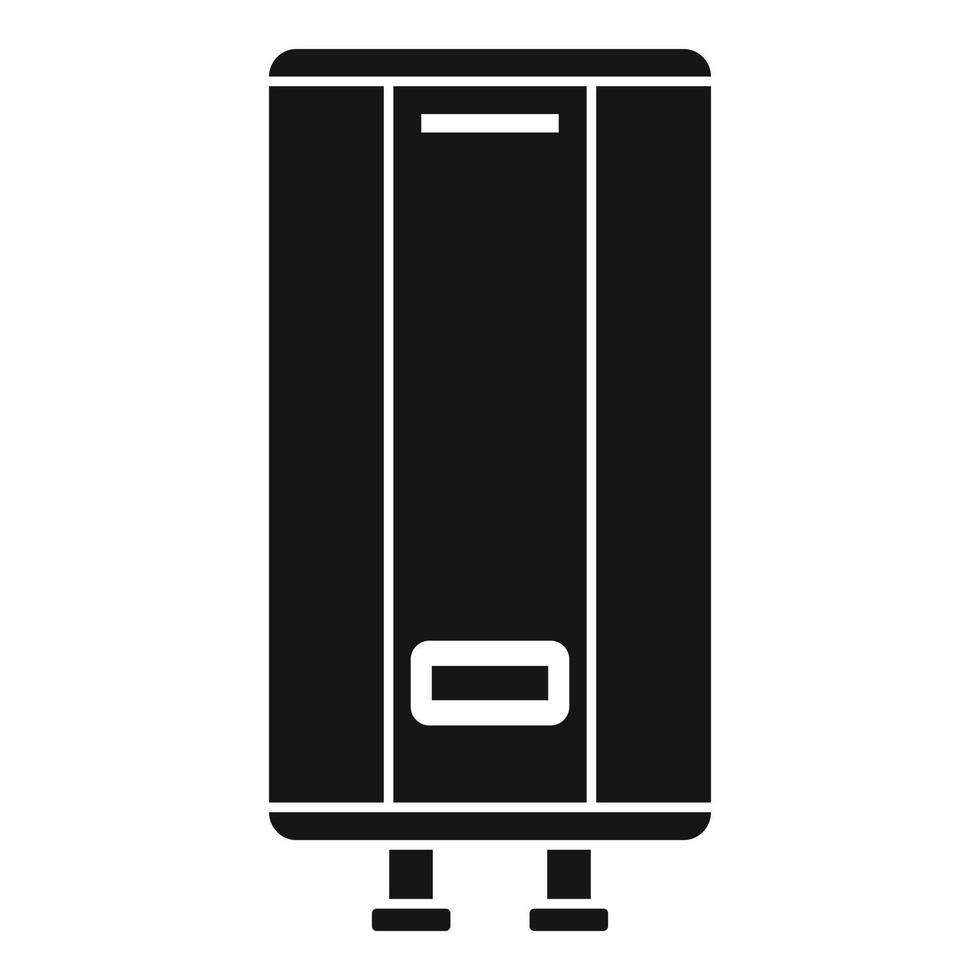 Boiler tank icon, simple style vector