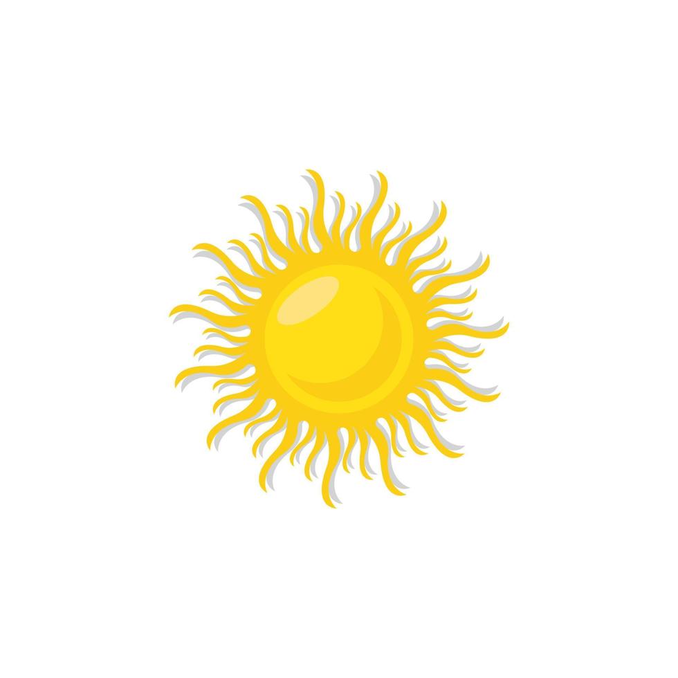 Sun vector illustration icon