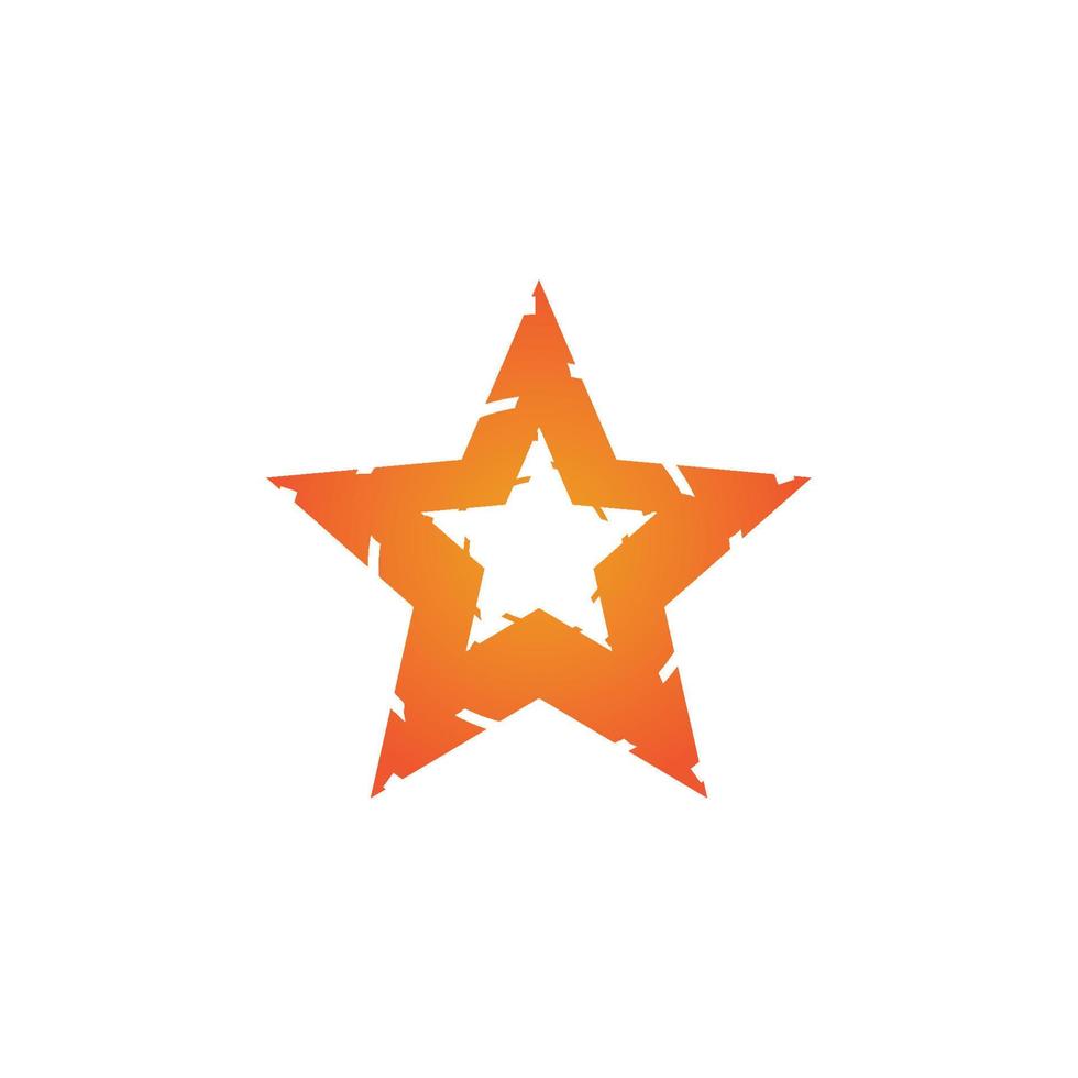 Star icon template vector